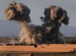 air raid