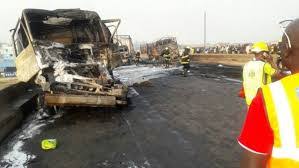 20 burnt to death in Ife-Ibadan auto crash