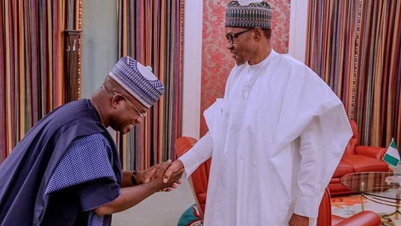 BUHARI RECEIVES BELLO