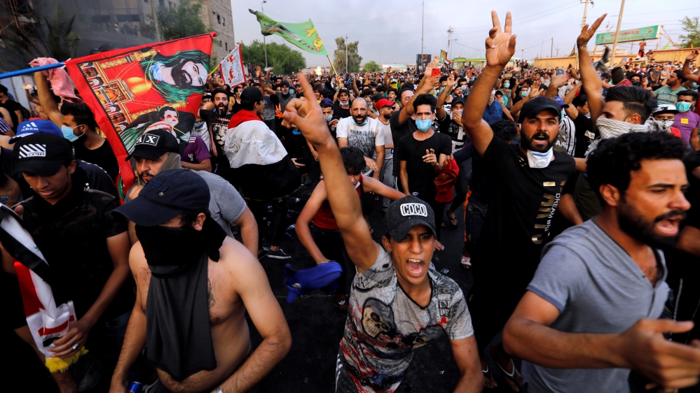 Baghdad protest