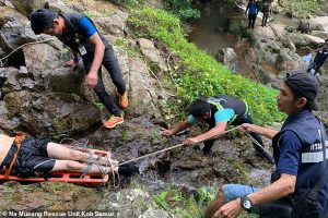 French tourist dies taking selfie at Thai waterfall