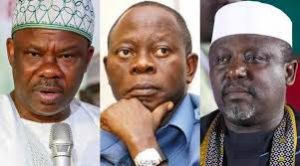 Oshiomhole, Okorocha, Amosun,