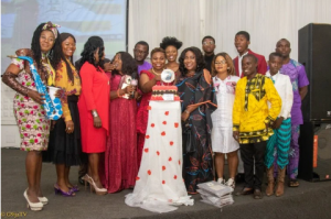 Participants at the awards event