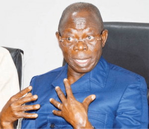 Protesters demand Oshiomhole’s immediate sack