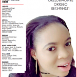 SUN GIRL: OKELUWAONYE OKIGBO, 08134984521