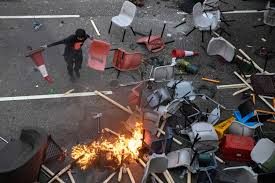 Protesters out of control, say Hong Kong police
