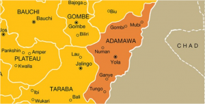 Adamawa map