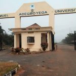 8 bag first class in Adegboyega’s varsity