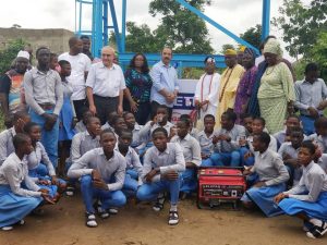 Perfetti Group installs borehole at Agbara school, promises more support