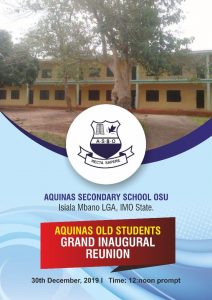 Aquinas Sec Sch,Osu, Mbano