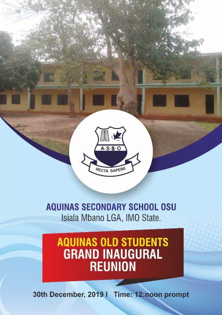 Aquinas Sec Sch,Osu, Mbano