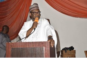 Niger State Governor Alhaji Abubakar Sani Bello