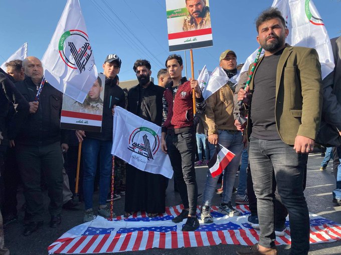 Protesters in Iraq attempt to storm US embassy