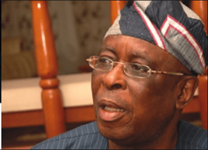 Former Ogun State governor and veteran journalist Chief Olusegun Osoba