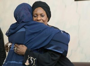 Buhari (left), Tallen (right)