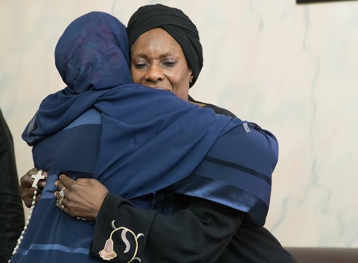 Buhari (left), Tallen (right)