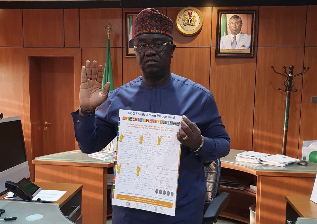 Group honours Prince Agba, Budget and National Planning Minister