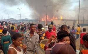 Looters return stolen goods from Benin market fearing curse by juju priest