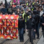 French-Protesters