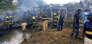 Pipeline explosion rocks Lagos community, two dead