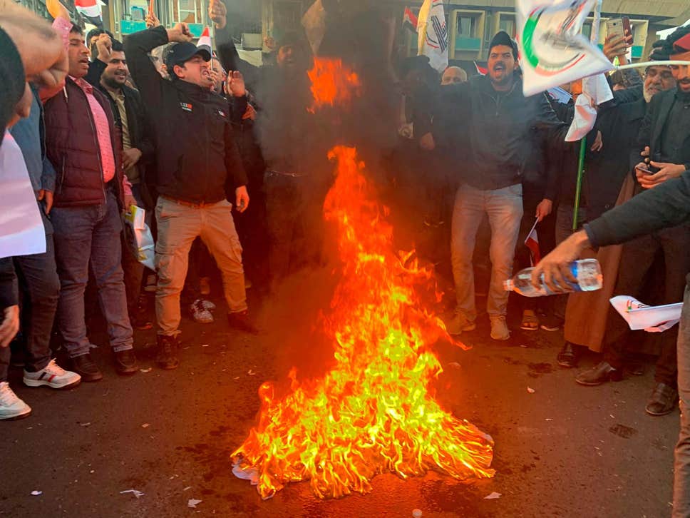 Iraq: US Ambassador, staff evacuated as protesters attack embassy