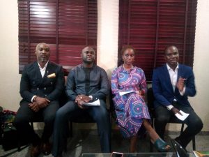 L-R Tony Ukachukwu, Lanre Samson, Adun Okupe and Efetobo Awhana