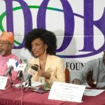 Emem Omokaro, Executive Director, Dave Omokaro Foundation (middle)