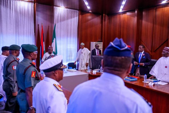 Buhari presides over security meeting