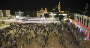 Thousands of pilgrims gather in Bethlehem to celebrate Christmas
