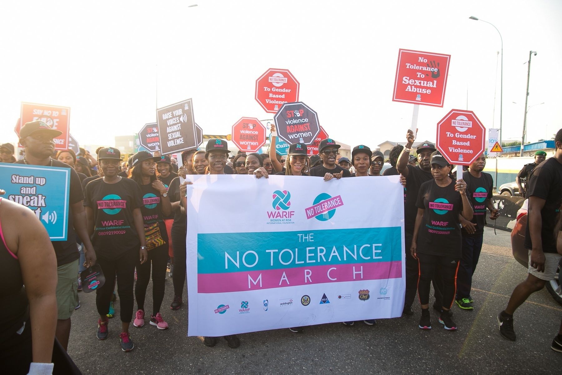 WARIF ‘No ToleranceTo Sexual Abuse’ protesters in Lagos