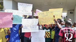 Protest in Cross River over local polls, youths say candidates imposed