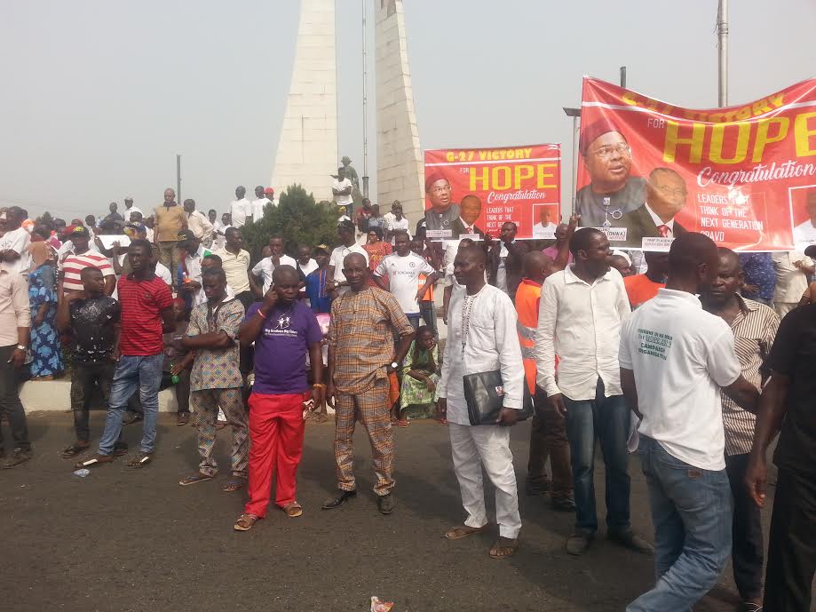 APC counter-protesters in Imo