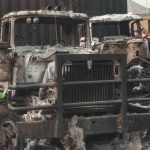 Lagos fires: 5 dead, 33 vehicles, over 15 houses razed