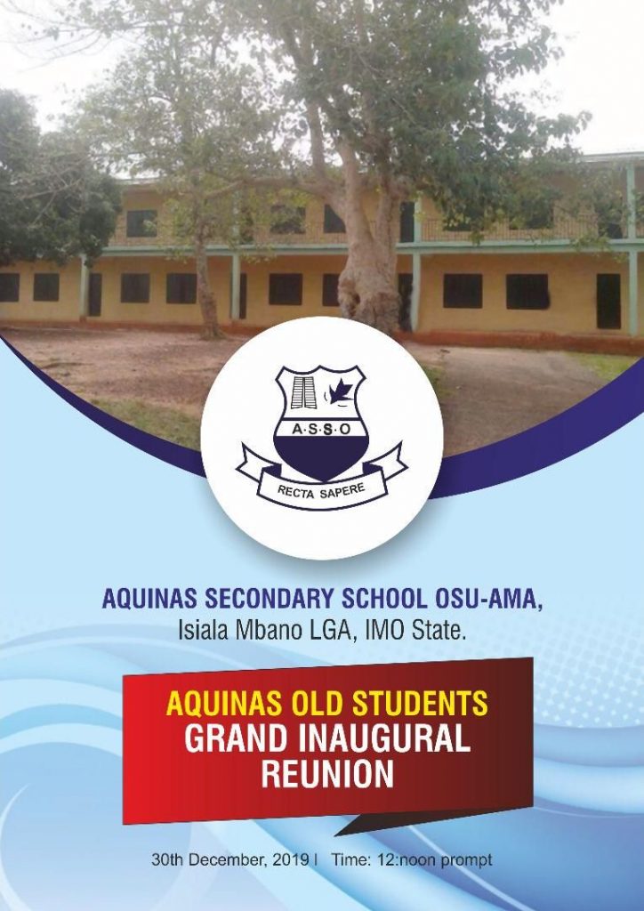 Aquinas sec Sch, Osuh