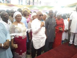 Bayelsa Dep Governor at thankgiving