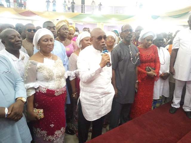 Bayelsa Dep Governor at thankgiving