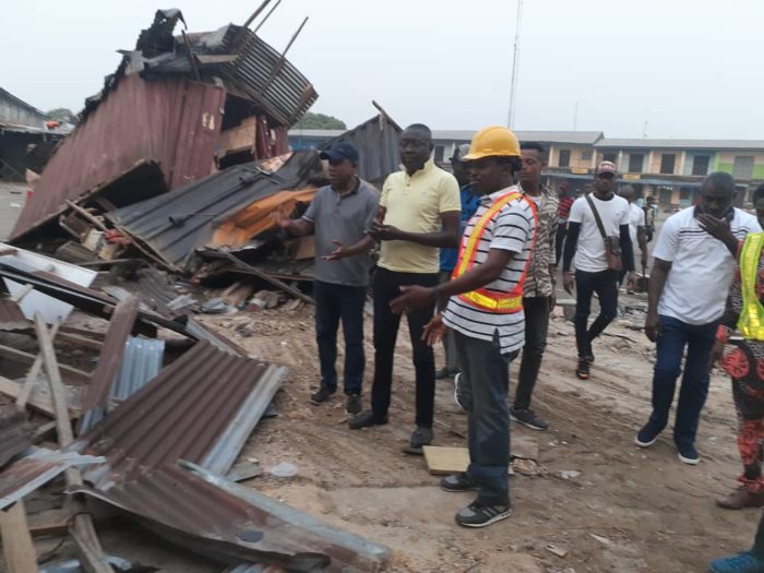 Cross-River-State-Commissioner-for-Environment-Mr-Mfon-Bassey-right-during-the-demolition-exercise-e1579423182684