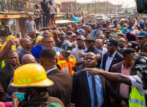 Sanwo-Olu orders investigation into Amu market fire disaster