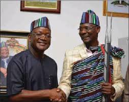 Governors Abdullahi Sule and Samuel Ortom