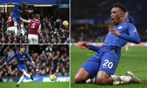 Hudson-Odoi nets first EPL goal