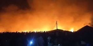 Man slumps, dies as fire razes another Anambra market