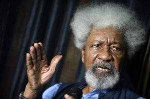 NIGERIA-UNREST-FARM-SOYINKA