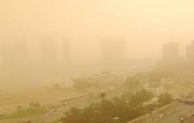 dust haze weather