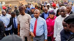 “Today (Monday), Oyo State Governor is accompanying us on the monthly inspection of work on the Lagos-Ibadan rail line.
