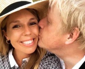 Carrie Symonds with Boris Johnson (Instagram)