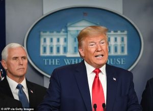 US President Donald Trump