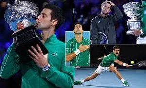 Aussie Open- Djokovic claims 17th Grand Slam title