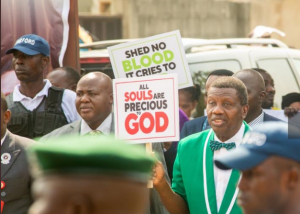 CAN, Pastor Adeboye march against killings, kidnapping