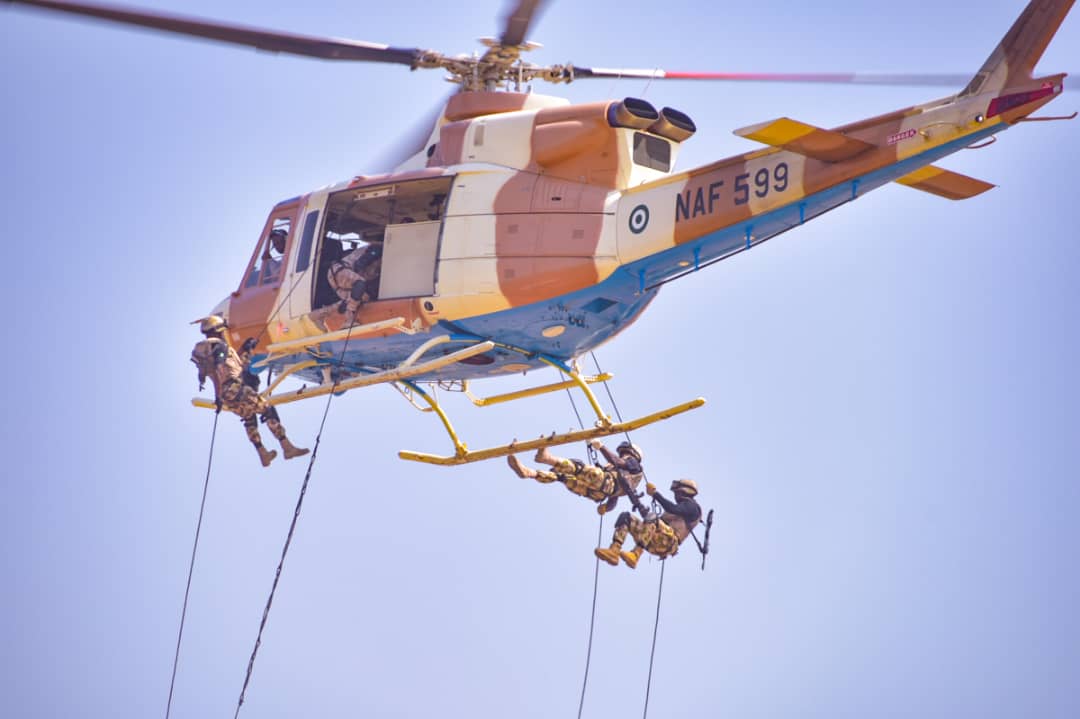 NAF airstrikes kill top Boko Haram commanders, destroys hideouts in Borno