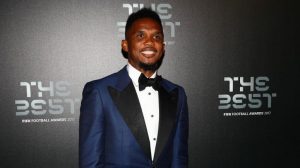 Eto arrives to launch Castle Africa 5s